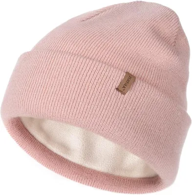 Productafbeelding van Beanie met thermische fleecevoering, one size, uni, warme wintermuts voor heren en dames