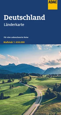 Produktbild von ADAC Länderkarte Deutschland 1:650.000