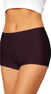 Produktbild von Merry Style Damen Badeshorts Bikinihose Bademode Badehose Bikini Unterteil Schwimmshorts L23L1 (Violett (5227), 58)