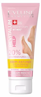 Produktbild von Eveline Cosmetics Revitalum – feuchtigkeitsspendende, regenerierende Fußcreme – 40er Karton