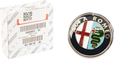 Produktbild von Original Alfa Romeo Emblem Logo Heckklappe hinten für 147 Mito Spider 46558973