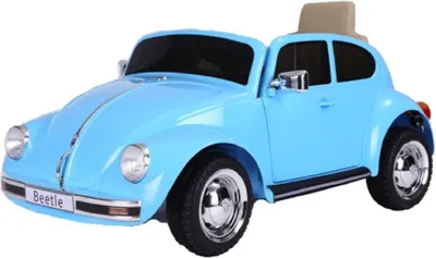 Produktbild von Kinder Elektroauto Volkswagen Käfer Oldtimer, 12 Volt+zwei Motoren