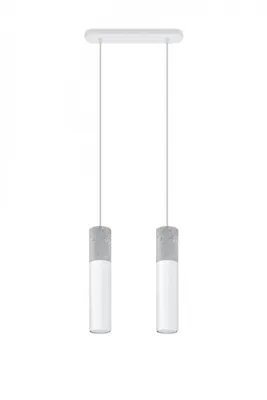 Zdjęcie produktu dla Lampa wisząca BORGIO 2 biały SL.0648 Sollux