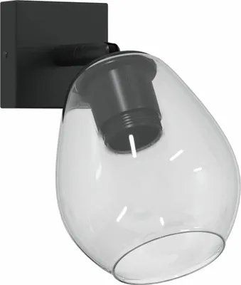 Obrázek produktu pro vidaXL Stropní reflektor černý 13 x 13 x 26 cm sklo a kov
