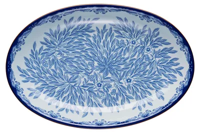 Image de Rörstrand Ostindia Floris - Assiette ovale 33 x 22 cm