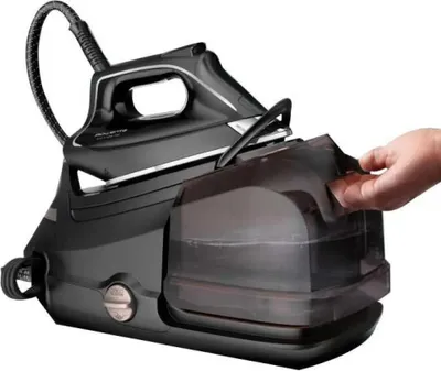 Produktbild von Rowenta Dg9611f0 Eco Steam Dampfbügelstation Schwarz One Size / EU Plug 220V Schwarz One Size