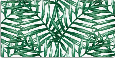Produktbild von Schreibtischmatte Tischunterlage 100x50 cm Mauspad - Tropische Blätter