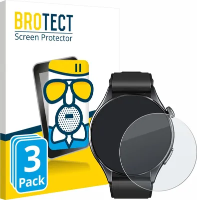 Produktbild von 3x BROTECT Entspiegelungs Schutzglas für Marsyu Smartwatch 1.56" Schutzfolie Panzer Folie Glas Display Schutz matt