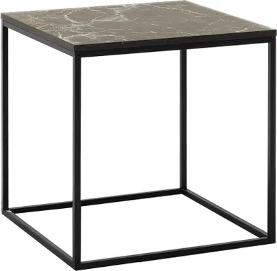 Productafbeelding van Skye Decor, model Shp-950-Qq-1, bijzettafel, zwart, 100% melaminecoating op spaanplaat, 50 x 50 x 52 cm