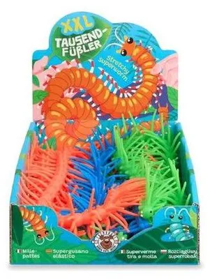 Image de Trendhaus XXL Mille-pattes stretchy 50cm 3f.sort.