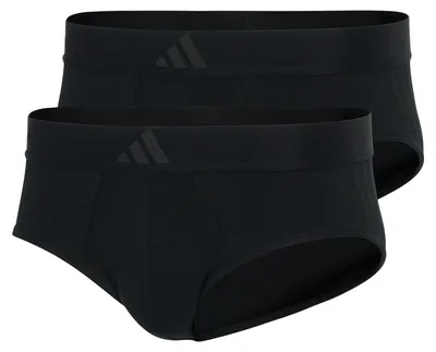 Productafbeelding van Adidas heren onderbroeken, slip, 2-pack - lage taille slip (2 stuks) - Active Flex katoen