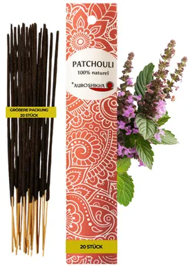Productafbeelding van 20 Stuks – Natuurlijke Indische Wierookstokjes voor Meditatie en Ontspanning