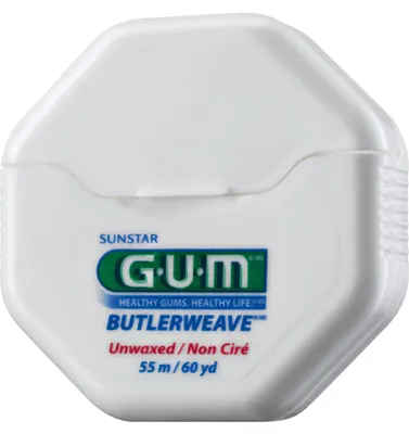 Productafbeelding van Gum Butlerweave Waxed Mint 55 Meter (1 stuk)
