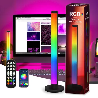 Produktbild von LED světelný panel, podsvícení TV, herní lampa RGB Ambient Smart Music Sync a ovládání APP pro herní výzdobu místnosti Dekorace místnosti