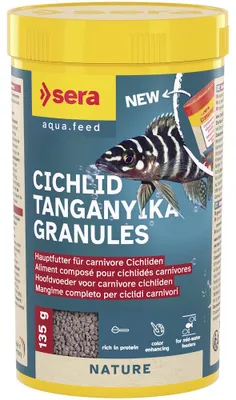 Productafbeelding van Sera Cichlid Tanganyika Granules 250ML