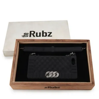 Image de Étui pour téléphone portable TheRubz 10-100-016 (13 x 6,5 cm) Noir