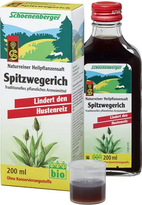 Zdjęcie produktu dla Schoenenberger Czysty Naturalny Sok z Rolin Leczniczych Babka Pesznik 200 ml