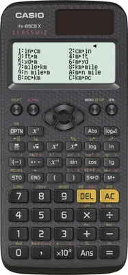 Obrázek produktu pro Casio CASIO FX-85CEX SCIENTIFIC CALCULATOR  OFFICE  SCHOOL  379 FUNCTIONS  77X166MM  BLACK