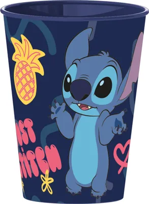 Produktbild von Disney Lilo und Stitch Disney Lilo und Stitch Palms Kunststoffbecher, 260 ml
