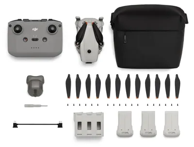 Produktbild von DJI Lito 1 Fly More Combo (DJI RC-N3), Drohne mit 4K Kamera Grey