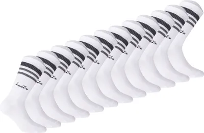 Produktbild von Diadora Uni Tennissocken - 12er Pack, Logo, Streifen Weiß 43-46