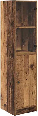 Obrázok produktu pre Highboard Staré drevo 35 x 37 x 142 cm Kompozitné drevo