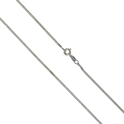 Produktbild von Damen Collier 925 Sterling Silber Panzerkette diamantiert