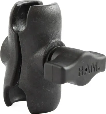Immagine prodotto di Braccio corto RAM Mounts, in plastica indurita, per perni a sfera da 1" (lunghezza totale 60 mm), RAP-B-201U-A
