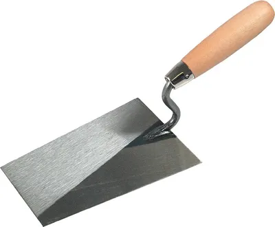 Produktbild von Tiroler Maurerkelle L.180mm B.125mm m.Buchenholzheft,S-Hals STA SCHWAN
