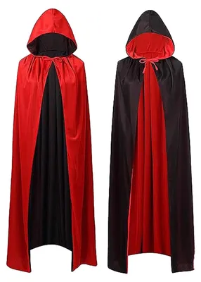 Zdjęcie produktu dla Dwustronny płaszcz wampira na Halloween, idealny do cosplayu