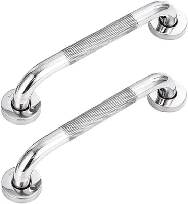 Immagine prodotto di Maniglie da bagno in acciaio inossidabile - maniglie antiscivolo per vasca da bagno e WC - corrimano da bagno