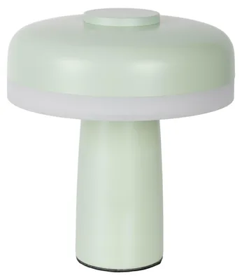 Produktbild von Tischleuchten - Akku-/ Tischleuchte mint "PILU", Tischlampe im Scandi Style, aus Metall und Kunststoff in mint, 16,5 cm hoch, Ø 15 cm, inkl. LED – dimmbar – Akkubetrieb – Akku- und Netzbetrieb – Berührungssensor
