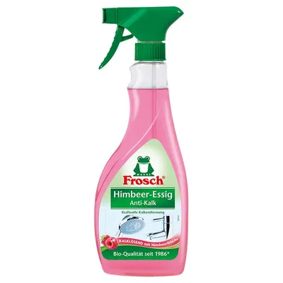 Produktbild von Frosch Himbeer-Essig Anti-Kalk 500 ml - Kraftvolle Kalkentfernung