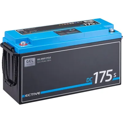 Produktbild von ECTIVE DC 175S GEL Deep Cycle mit LCD-Anzeige 175Ah Versorgungsbatterie - 0% nach §12 Abs. 3 UstG
