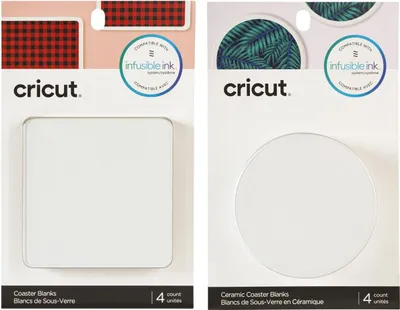 Produktbild von 8 Cricut Untersetzer zum Selbstgestalten