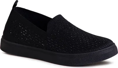 Produktbild von topschuhe24 Damen Glitzer Halbschuhe Light Slipper, Farbe:Schwarz, Größe:37 EU