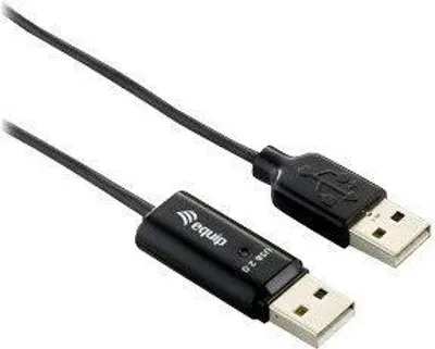 Produktbild von Equip Datalinkkabel USB2.0 Transferkabel 1.80m (nur CD-ROM)
