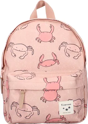 Productafbeelding van Vadobag Rugzak Parijs, vol verrassingen, met schattig krabbenprint, roze, one size