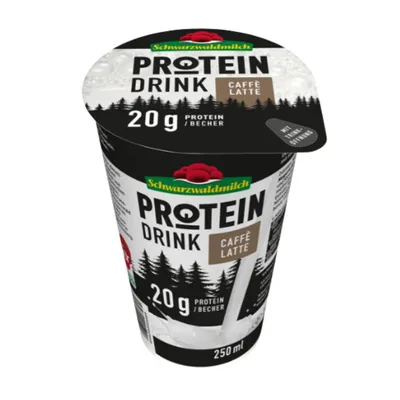 Produktbild von Schwarzwaldmilch - Protein Caffé Latte Drink 0,1% Fett, 10 x 250 ml Becher