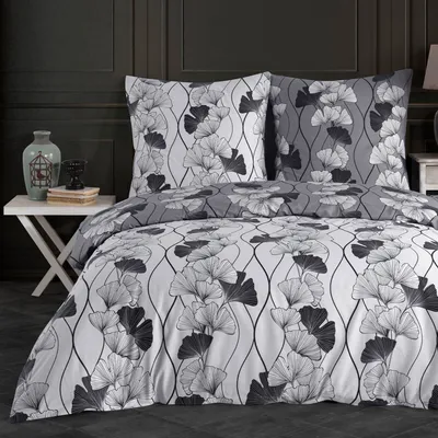 Produktbild von Buymax® Bettwäsche Bettbezug 135x200 cm, Kopfkissenbezug 80x80 cm 2 teilig Deckenbezug Set aus 100% Baumwolle Renforce mit Reissverschluss