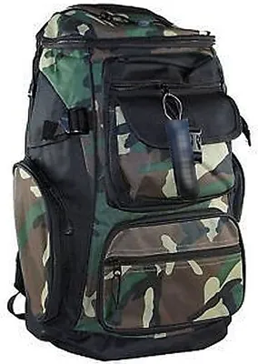 Produktbild von Bag Street Herren Rucksack Sporttasche Synthetik grün schwarz 30x45x25 OTJ616G