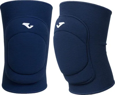 Produktbild von Volleyball Knieschoner JOMA Jump – 2 Stück, Größe L, navyblau, ergonomisch, mit PolyurethanSchaum-Polsterung, atmungsaktiv und stabilisierend