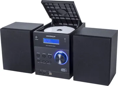 Produktbild von UNIVERSUM MS 300 - Kompakt Stereoanlage mit CD und Bluetooth - DAB+ & UKW Radio, AUX IN & USB - Fernbedienung - Schwarz