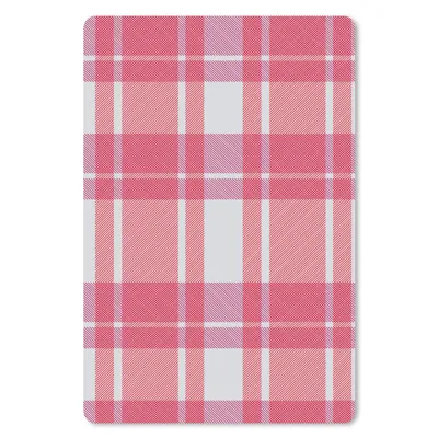 Produktbild von MuchoWow® Mauspad Mousepad Kariert - Rosa - Muster 18x27 cm - Mousepads - Maus Mat - Pad - Mausunterlage