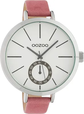 Immagine prodotto di Oozoo orologio da polso rosa in pelle rosa orologi da donna analogici al quarzo UOC10464