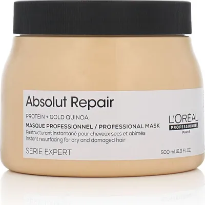 Obrázek produktu pro L'Oréal Professionnel Serie Expert Absolut Repair Protein + Gold Quinoa Mask 500 ml