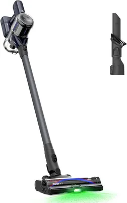 Image de Aspirateur balai sans fil avec une puissance d'aspiration de 150 AW, une autonomie de 95 minutes, sans sac et sans fil