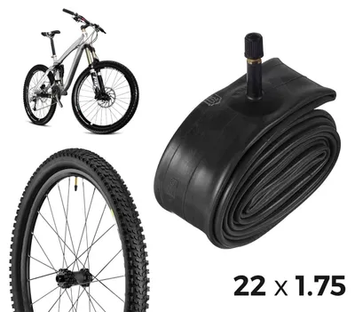 Immagine prodotto di Camera d'Aria per Bicicletta 22x1,75 Riparazione Fortaura