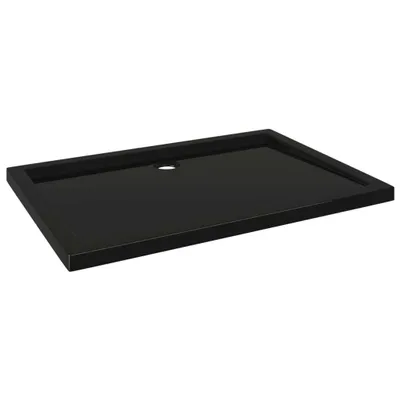 Produktbild von vidaXL Duschtasse ABS Rechteckig Schwarz 70x100 cm