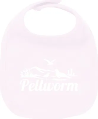Produktbild von Huuraa Unisex Babylatz Pellworm Strandmotiv Geschenk Babypink  Baumwolle Pellworm Mitbringsel